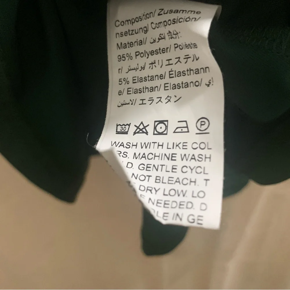 Green CrissCross-Back Flowy Cami Top NWOT - Picture 9 of 12